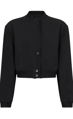 Neo Noir Jakke - Vaccaro Solid Bomber - Black