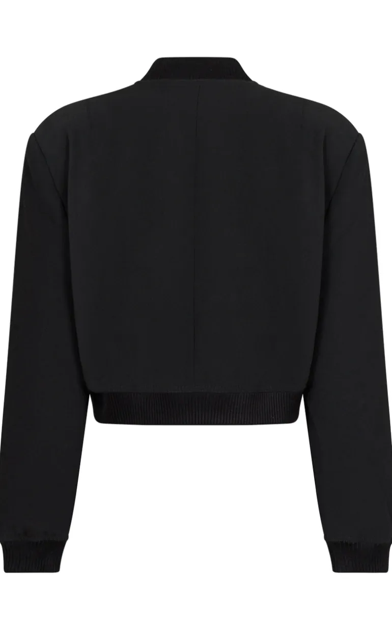 Neo Noir Jakke - Vaccaro Solid Bomber - Black