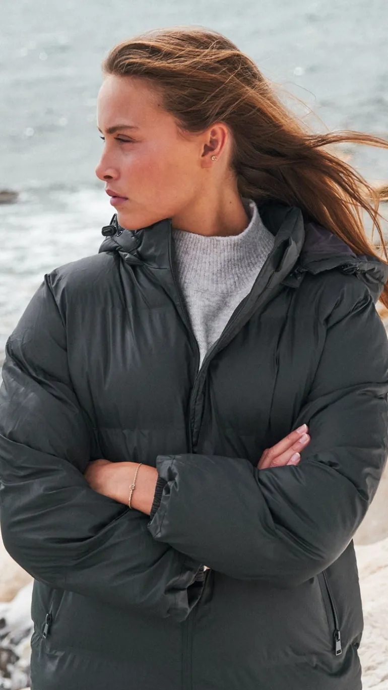 Neo Noir Jakke - Viviana Puffer - Black