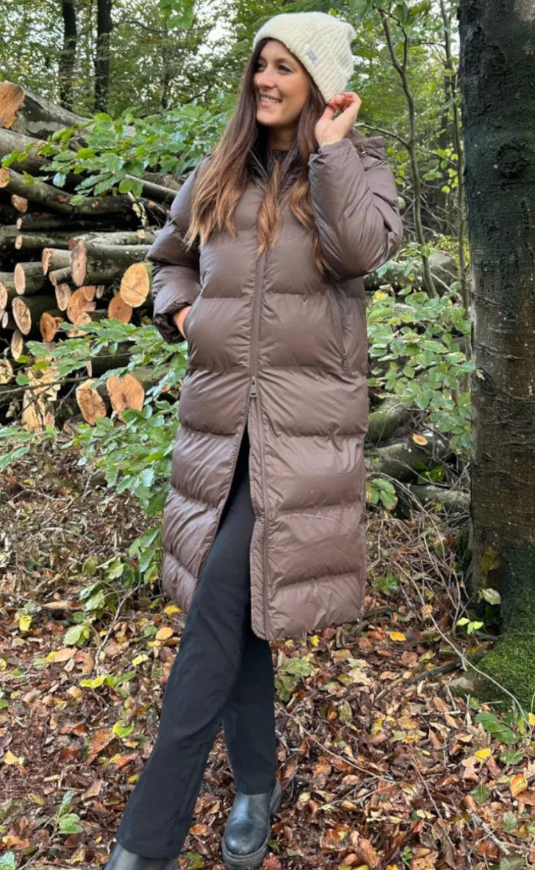 Neo Noir Jakke - Viviana Puffer - Mocca