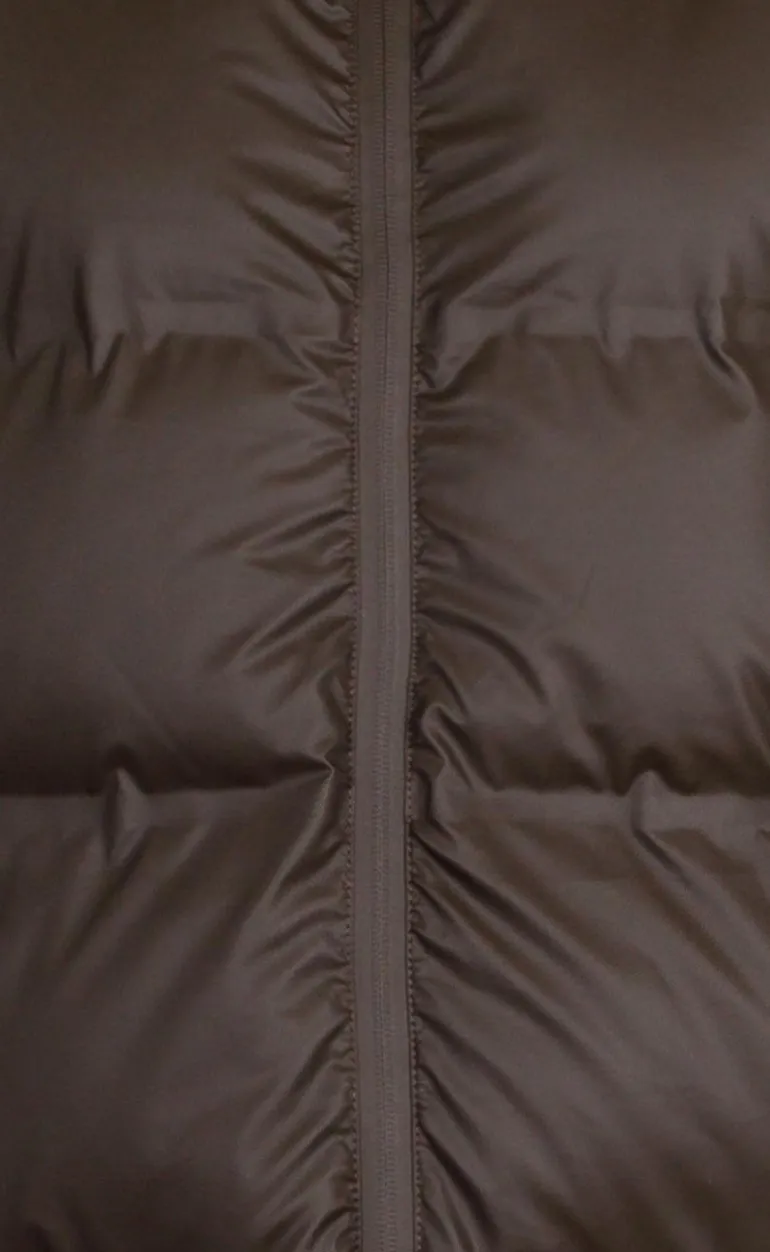 Neo Noir Jakke - Viviana Puffer - Mocca