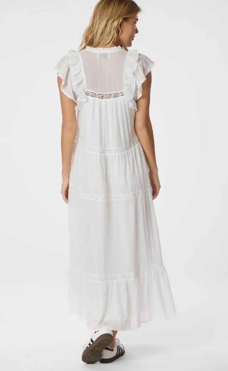 Neo Noir Kjole - Ankita S Voile - White