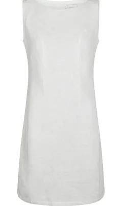 Neo Noir Kjole - Bruna Ramie - Off White