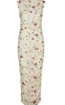 Neo Noir Kjole - Corilina Artist Mesh - Creme
