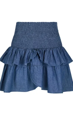 Neo Noir Nederdel - Carin Denim - Blue