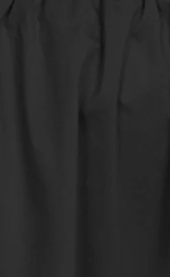 Neo Noir Nederdel - Yara Poplin - Black