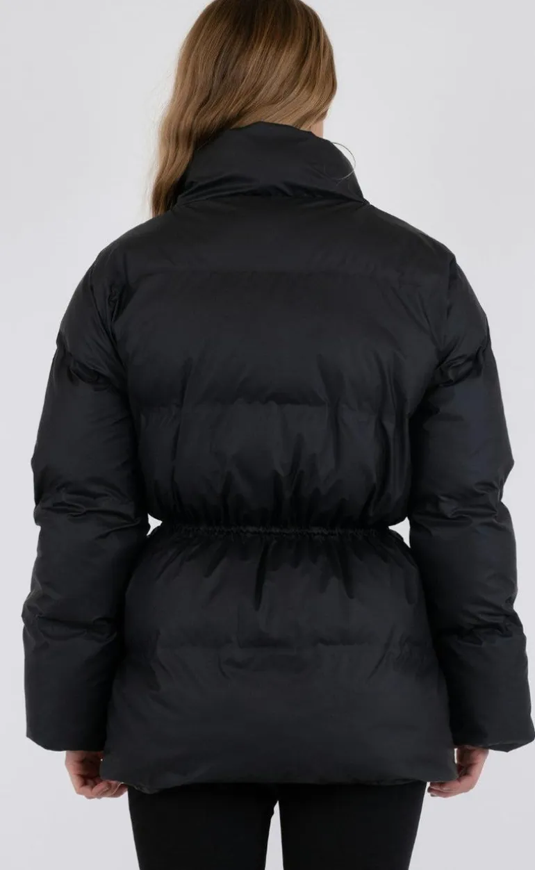 Neo Noir Puffer Jakke - Mayra - Black