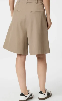 Neo Noir Shorts - Nika Structure - Dark Taupe
