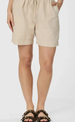 Neo Noir Shorts - Shea Linen - Sand