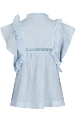 Neo Noir Top - Jayla - Light Blue