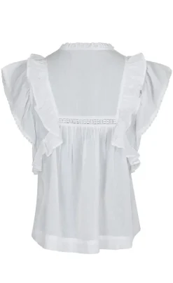 Neo Noir Top - Jayla - White