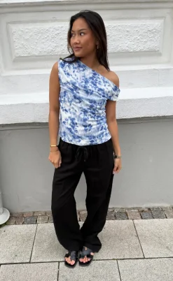 Neo Noir Top - Peri Mesh - Light Blue