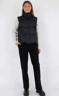 Neo Noir Vest - Annike C Puffer - Black