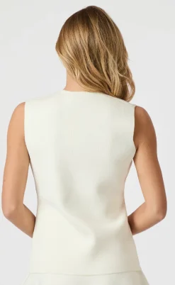 Neo Noir Vest - Sway Smooth - Off White