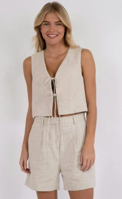 Neo Noir Vest - Varsa - Natural