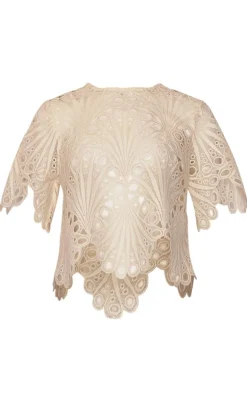 Noella Bluse - Kezzie - Ivory