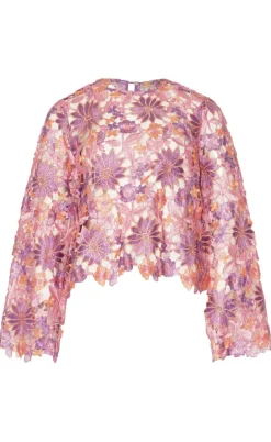 Noella Bluse - Kezzie - Lilac Mix