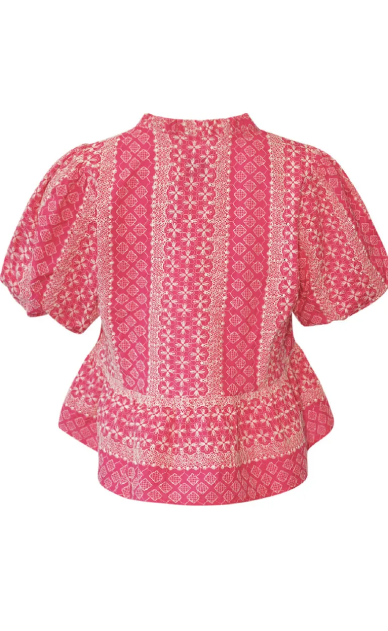 Noella Bluse - Lorraine - Pink Sugar