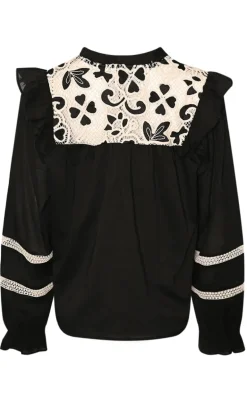 Noella Bluse - Salba - Black