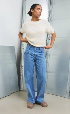 Noella Bukser - Stormy - Light Blue Wash