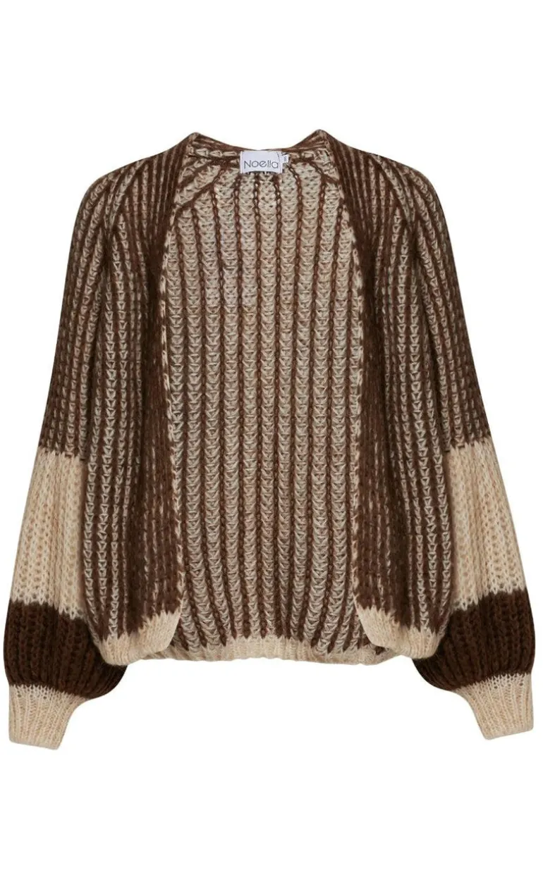 Noella Cardigan - Liana - Beige/Brown