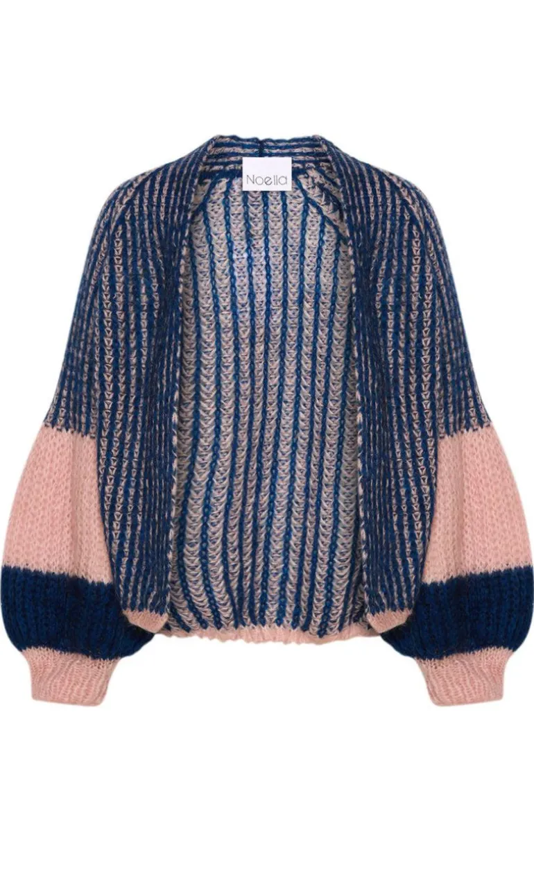 Noella Cardigan - Liana - Rose/Navy