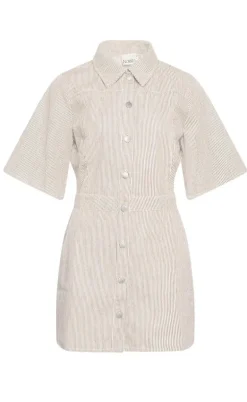 Noella Kjole - Benita - Beige/White