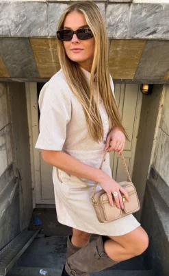 Noella Kjole - Benita - Beige/White