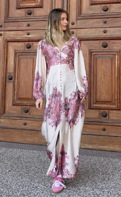 Noella Kjole - Lilith Maxi - Drusella Print