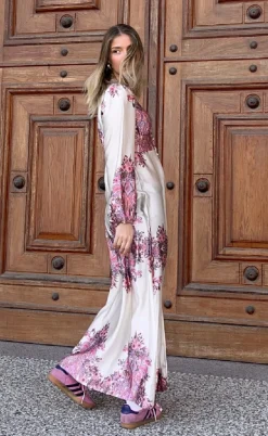 Noella Kjole - Lilith Maxi - Drusella Print
