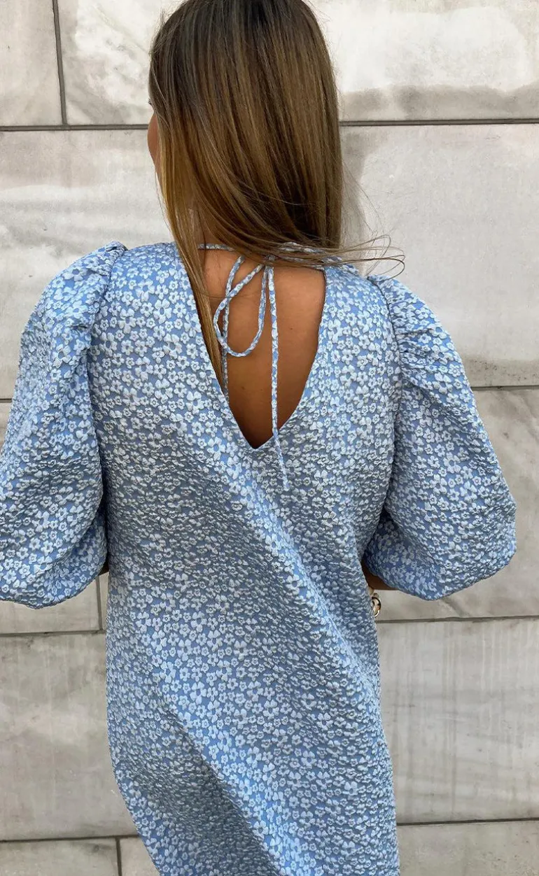 Noella Kjole - Reno Pastis Long - Light Blue