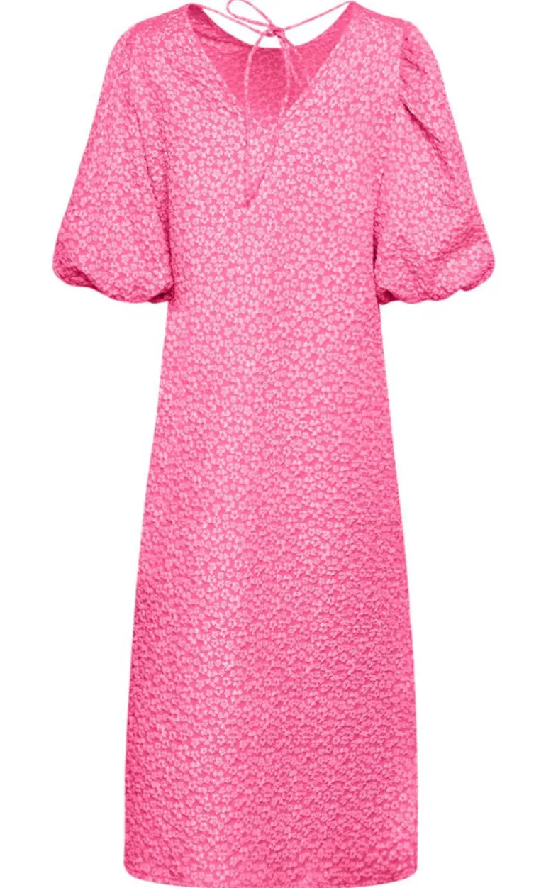 Noella Kjole - Reno Pastis Long - Bright Pink