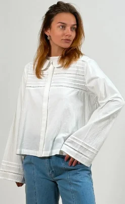 Noella Skjorte - Kanly - ivory
