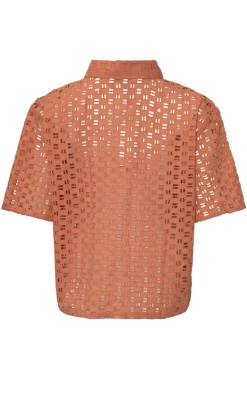 Noella Skjorte - Kealy - Terracotta