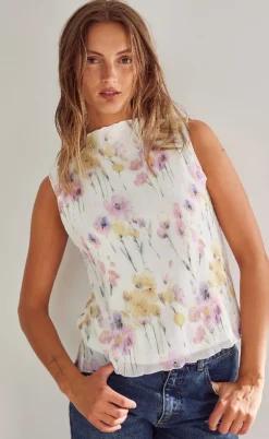 Noella Top - Lola - Tondah Print
