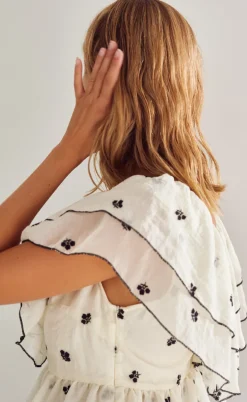 Noella Top - Louisa - Offwhite