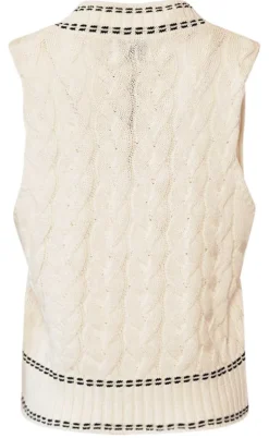 Noella Vest- Gio Knit - Ivory