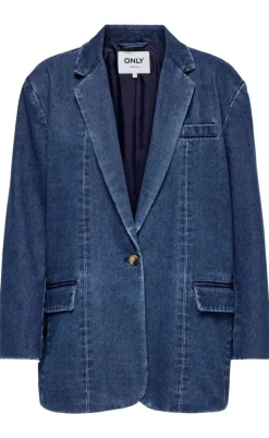 ONLY Blazer - Cory - Medium Blue Denim