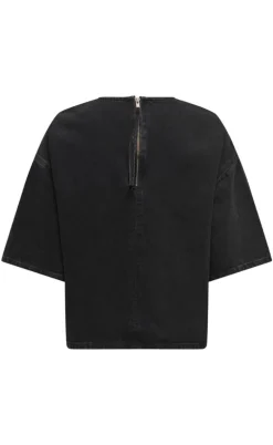 ONLY Bluse - Barbara - Washed Black