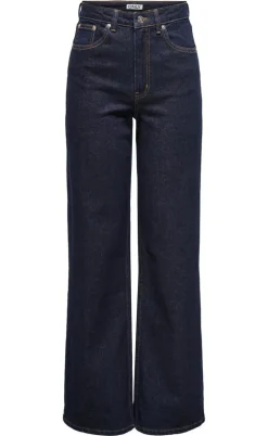 ONLY Bukser - Juicy - Dark Blue Denim