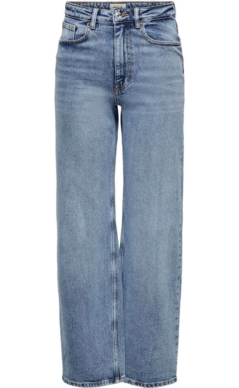 ONLY Bukser - Juicy - Medium Blue Denim