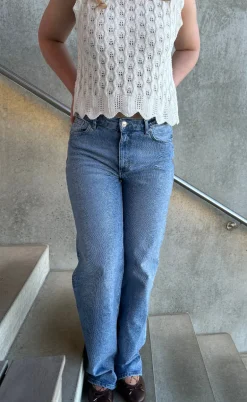 ONLY Bukser - Juicy - Medium Blue Denim