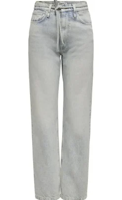 ONLY Jeans - Gypsy HW Straight - Light Blue Denim