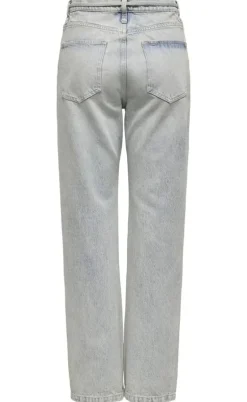 ONLY Jeans - Gypsy HW Straight - Light Blue Denim