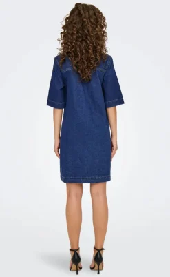 ONLY Kjole - Belle - Dark Blue Denim