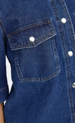 ONLY Kjole - Belle - Dark Blue Denim