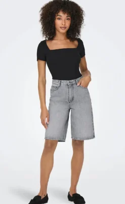 ONLY Shorts - Sonny - Light Grey Denim
