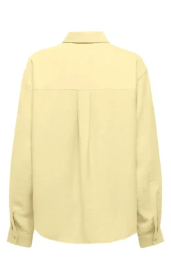 ONLY Skjorte - Lino - Yellow