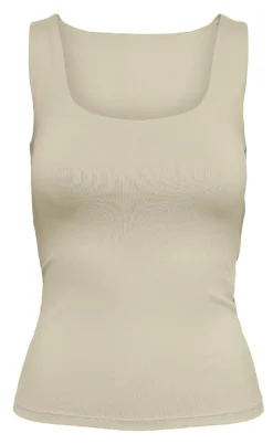 ONLY Top - Leaa 2 Ways - Humus