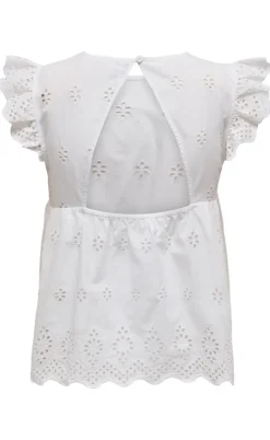 ONLY Top - Lou Life - Bright White